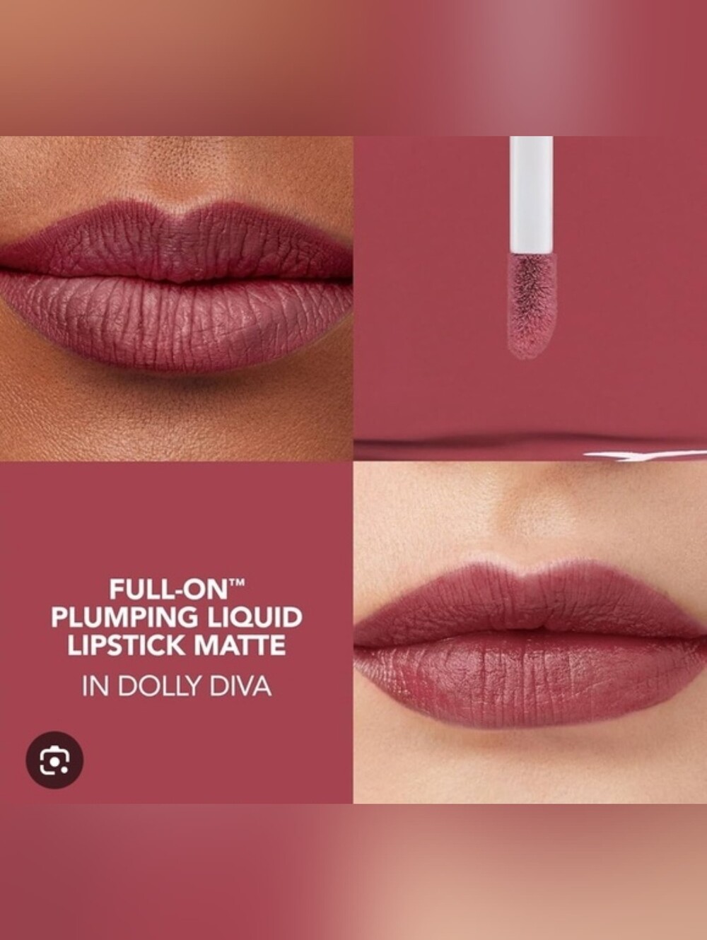 Buxom Full-On Plumping Liquid Lipstick Dolly Diva